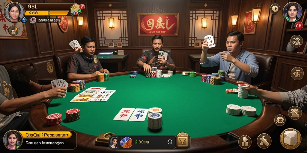 Gameplay QiuQiu yang seru dan menghibur di 9SL.