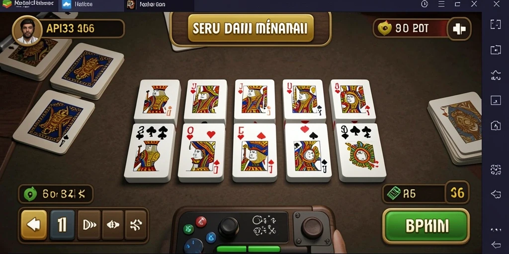 Tampilan menarik gameplay Domino pada API33
