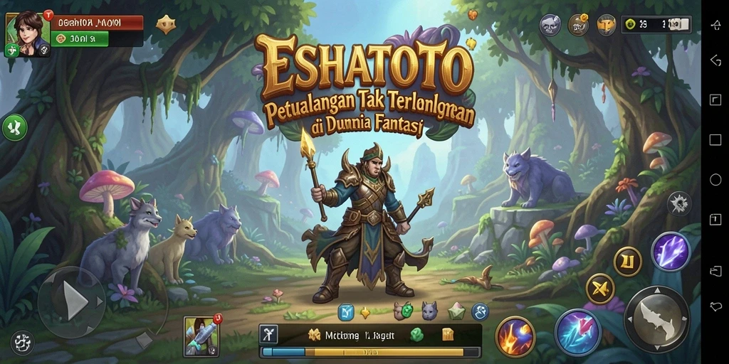 Tampilan menakjubkan dari gameplay ESHATOTO yang menampilkan petualangan seru.