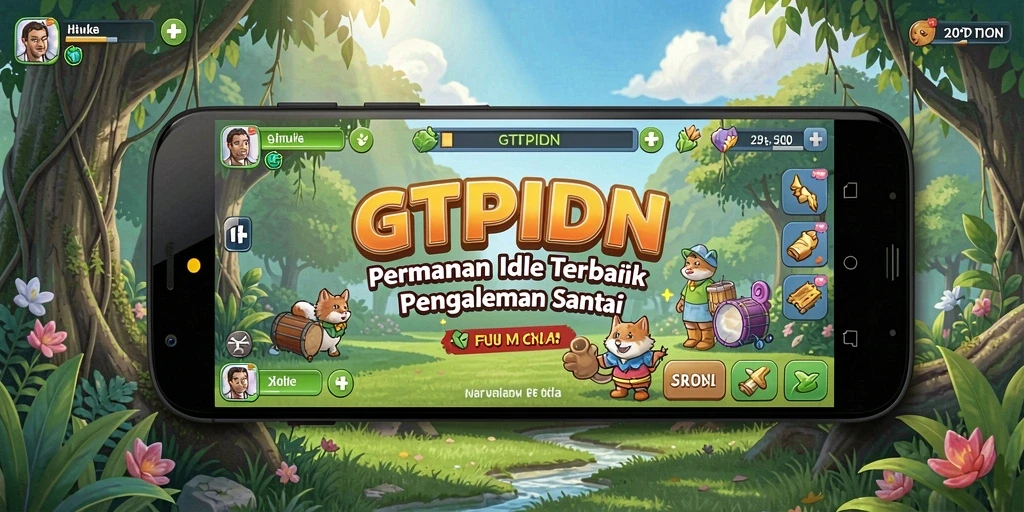 Tampilan gameplay GTPIDN yang menarik dan menyenangkan.