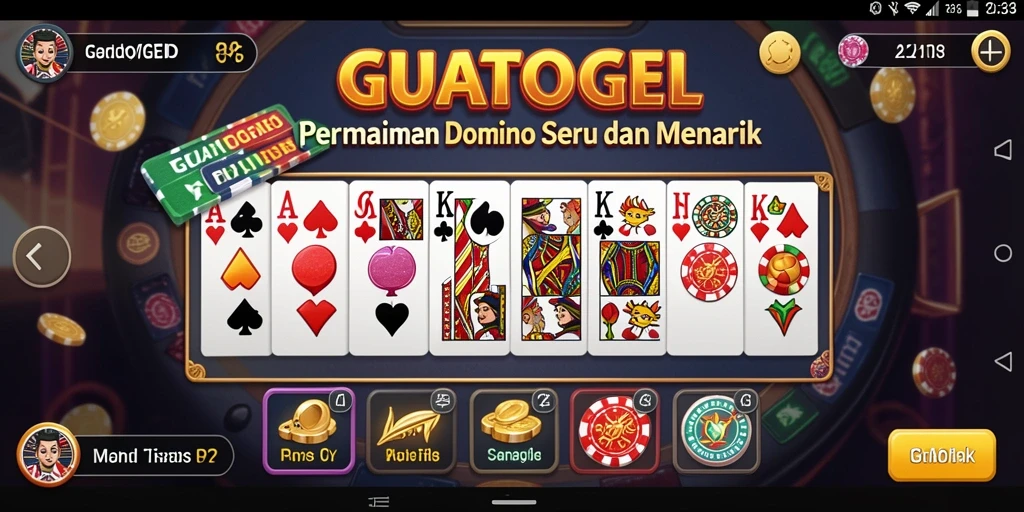 Tampilan menarik dari gameplay GUATOGEL yang mengasyikkan.