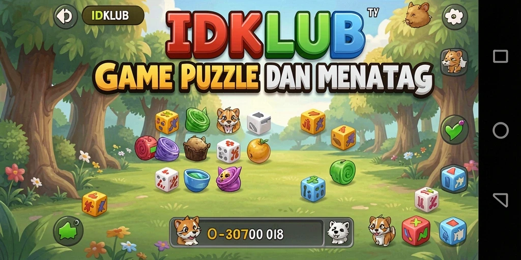 Screenshot IDKLUB menampilkan gameplay Puzzle yang menarik dan seru.