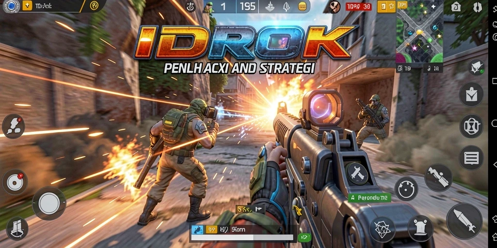 Gameplay mendebarkan dari IDROK menampilkan aksi TPS intens.