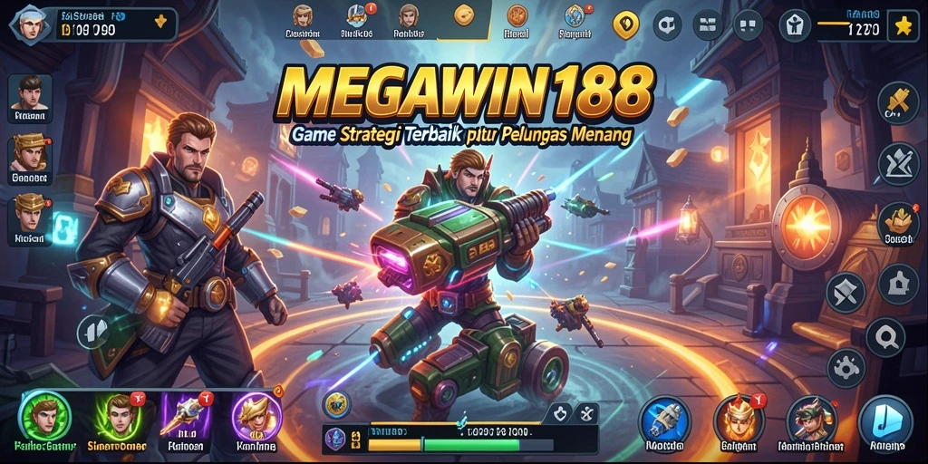 Tangkapan layar <strong>MEGAWIN188</strong> menunjukkan momen strategis yang mendebarkan.