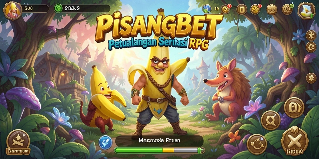 Tampilan gameplay menakjubkan dari PISANGBET dengan pertarungan seru.