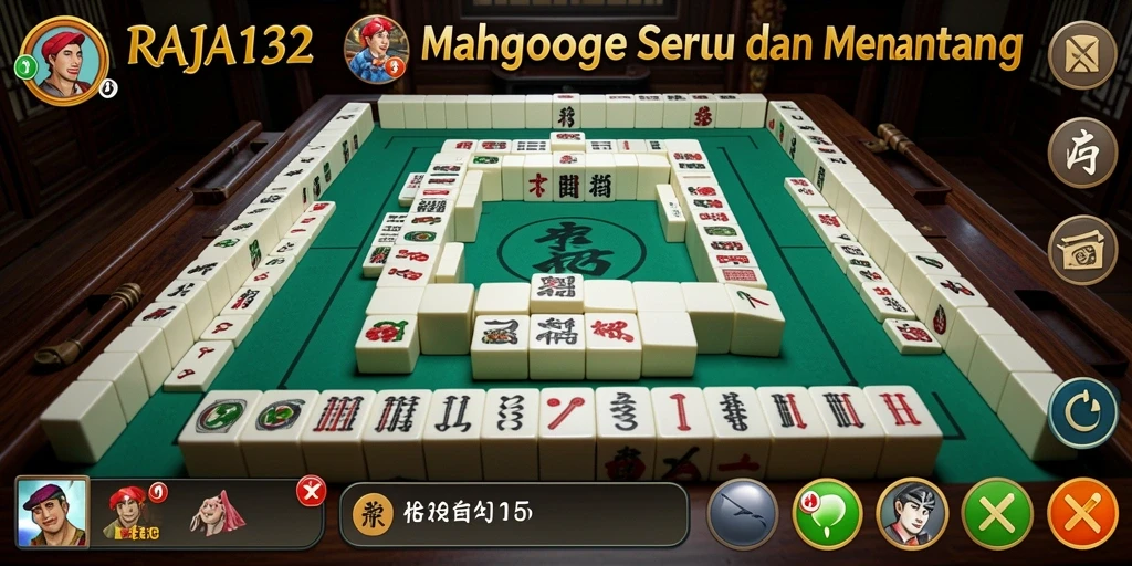 Tangkapan layar menunjukkan gameplay menyenangkan dari RAJA132.