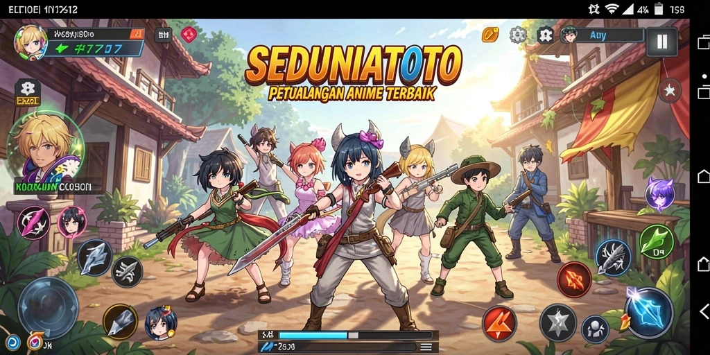 Tampilan menarik dari gameplay SEDUNIATOTO yang penuh aksi.