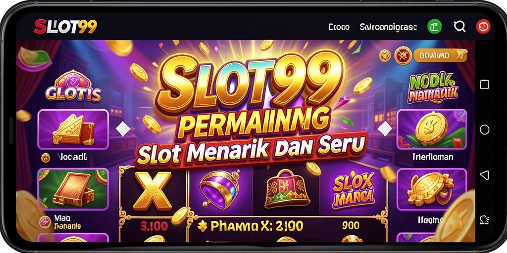 Screenshot gameplay SLOT99 yang menarik dan seru.