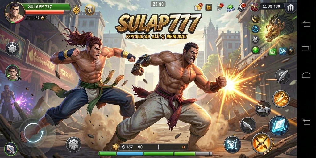 Gameplay SULAP777 yang penuh aksi dan seru.