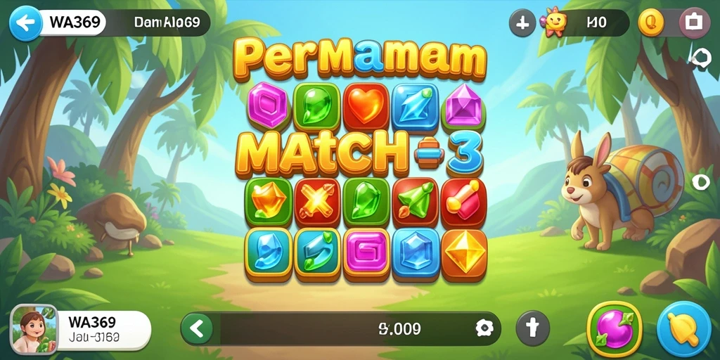 Tampilan gameplay seru dalam WA369 dengan efek visual yang menawan.